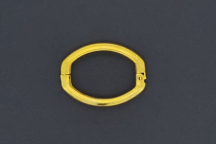 Necklace shortener, approx. 27.0 x 20.0 x 3.90 mm, gold-colored metal