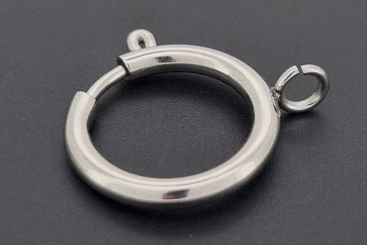 Spring Ring Ø18mm, with open loop, Stainless Steel