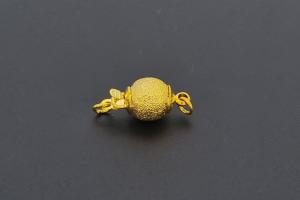 Ball clasp Ø8mm metal dia cut  gold color