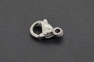 Trigger Clasp approx. size 9,0x6,0x3,0mm, 316L Stainless Steel