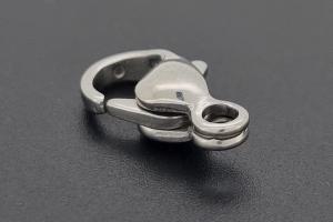 Trigger Clasp approx.size 14,8x8,7x4,4mm, 316L Stainless Steel