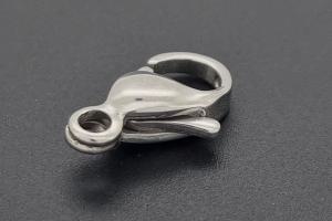 Trigger Clasp approx.size 14,8x8,7x4,4mm, 316L Stainless Steel