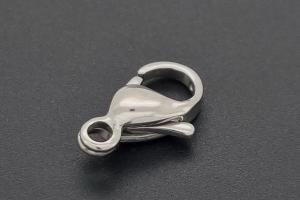 Trigger Clasp approx.size 14,8x8,7x4,4mm, 316L Stainless Steel