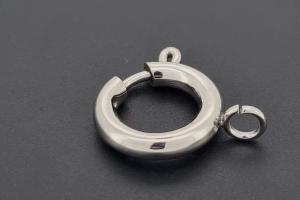 Spring Ring Ø15mm, with open loop, Stainless Steel